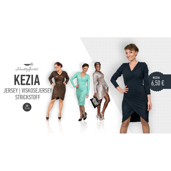Ebook - Kleid - Kezia - Größen 34-46 - Schnittgeflüster